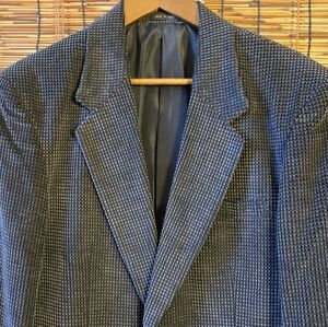 Members Only Boxy Deep Waffle Corduroy Sport Coat Jacket